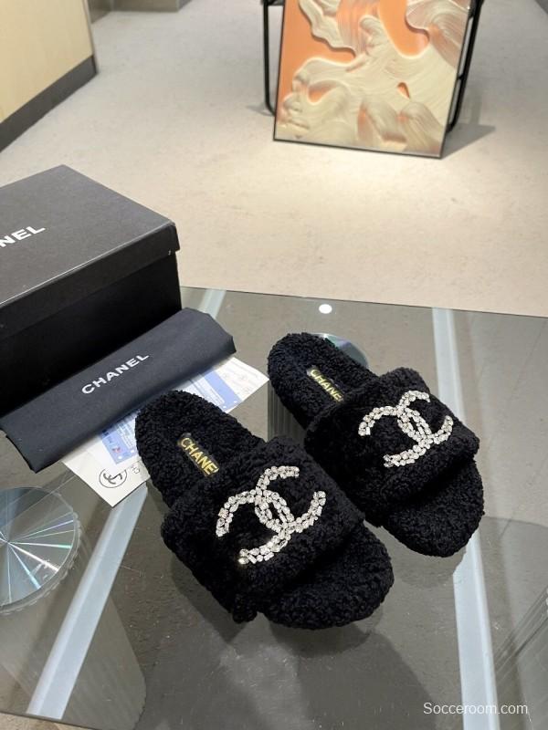 Adidas 2025/SS New Wool Slippers Soft Fine Wool - Model