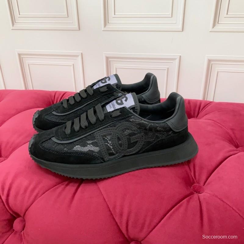 Dolce & Gabbana 2025/SS New Collection Luxury Embroidered Logo Sneakers - AS00300