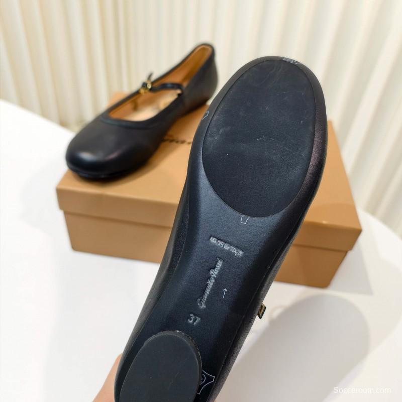 Gianvito Rossi Bohemian Style Flat Ballet Shoes - LY00310