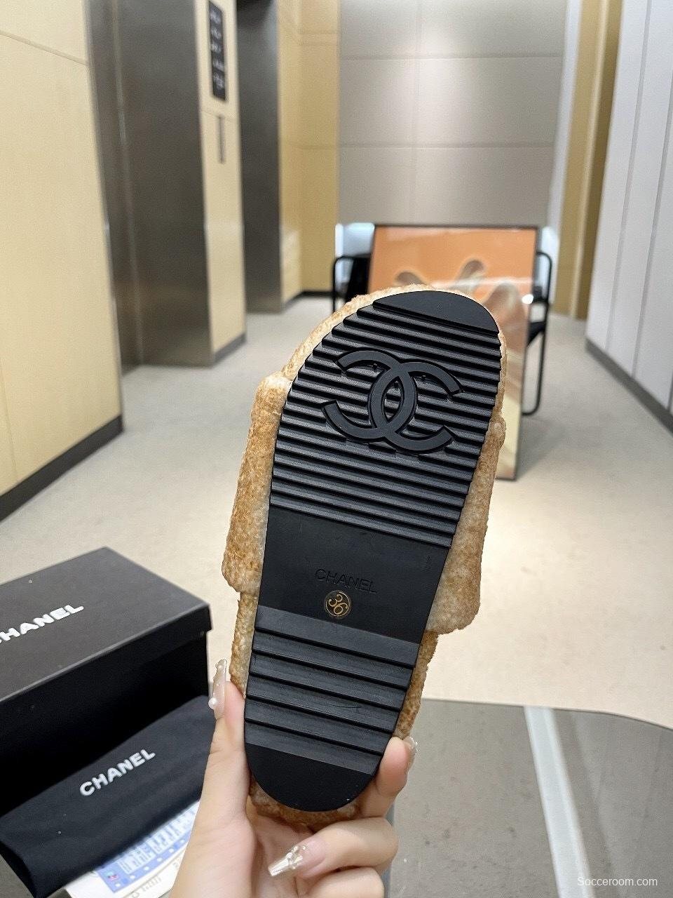 Chanel 2025 SS New Wool Slippers Soft Wool - LY00280