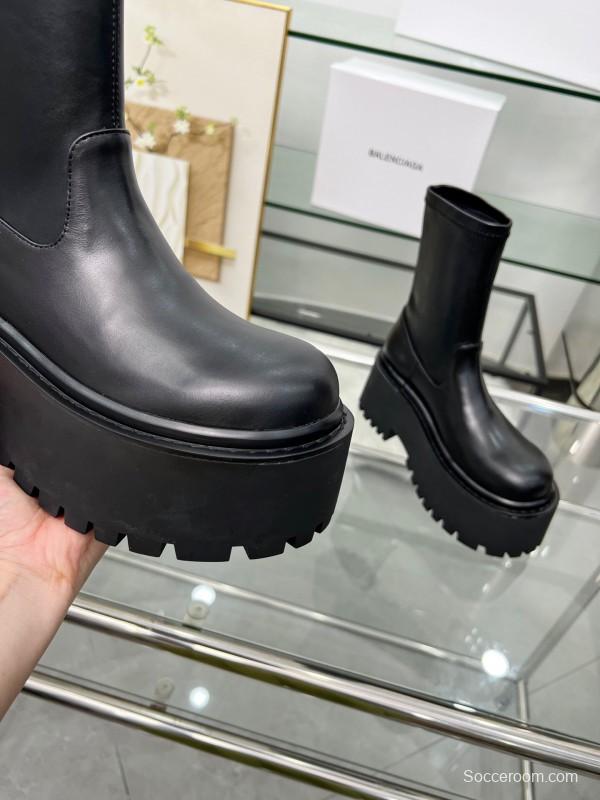 Balenciaga 2025/SS Autumn Winter Platform Ankle Boots Heavy Craftsmanship - LY00350