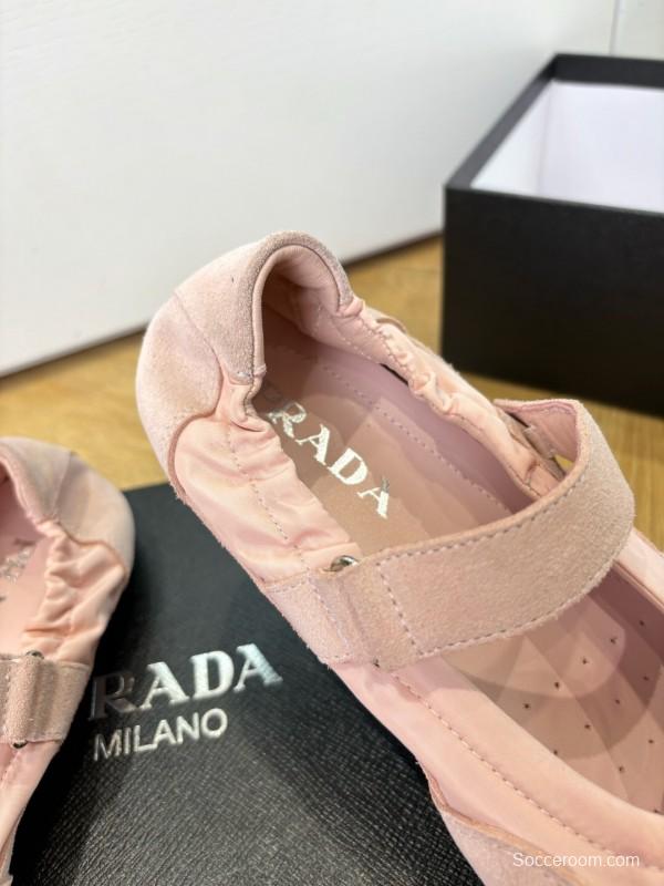 Prada 2025 SS Metal Toe Thin Sole Training Shoes Casual Shoes - LY00260