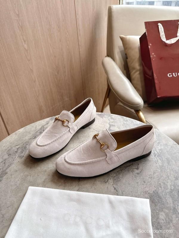 Gucci 1919-10 Leather Loafers with Horsebit Detail - LY00310