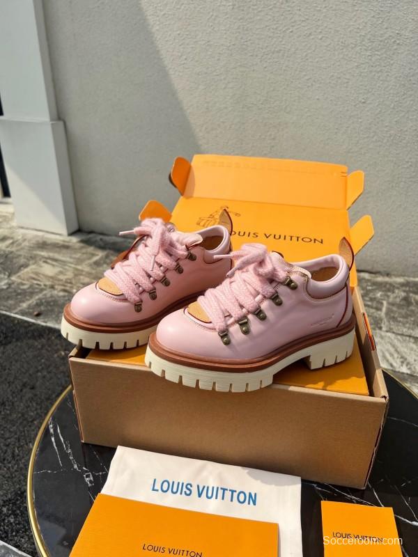 Louis Vuitton REMIX Lace-Up Derby Hiking Shoes - LY00340