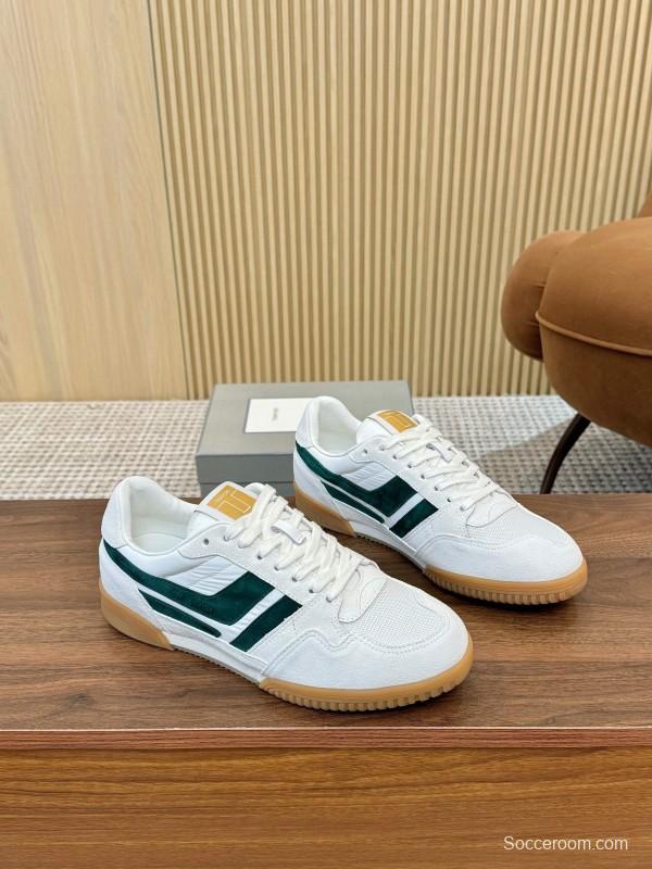 TOM FORD 2025 SS Casual Shoes with Classic Color Blocking and Imported Leather Insole - AS00350