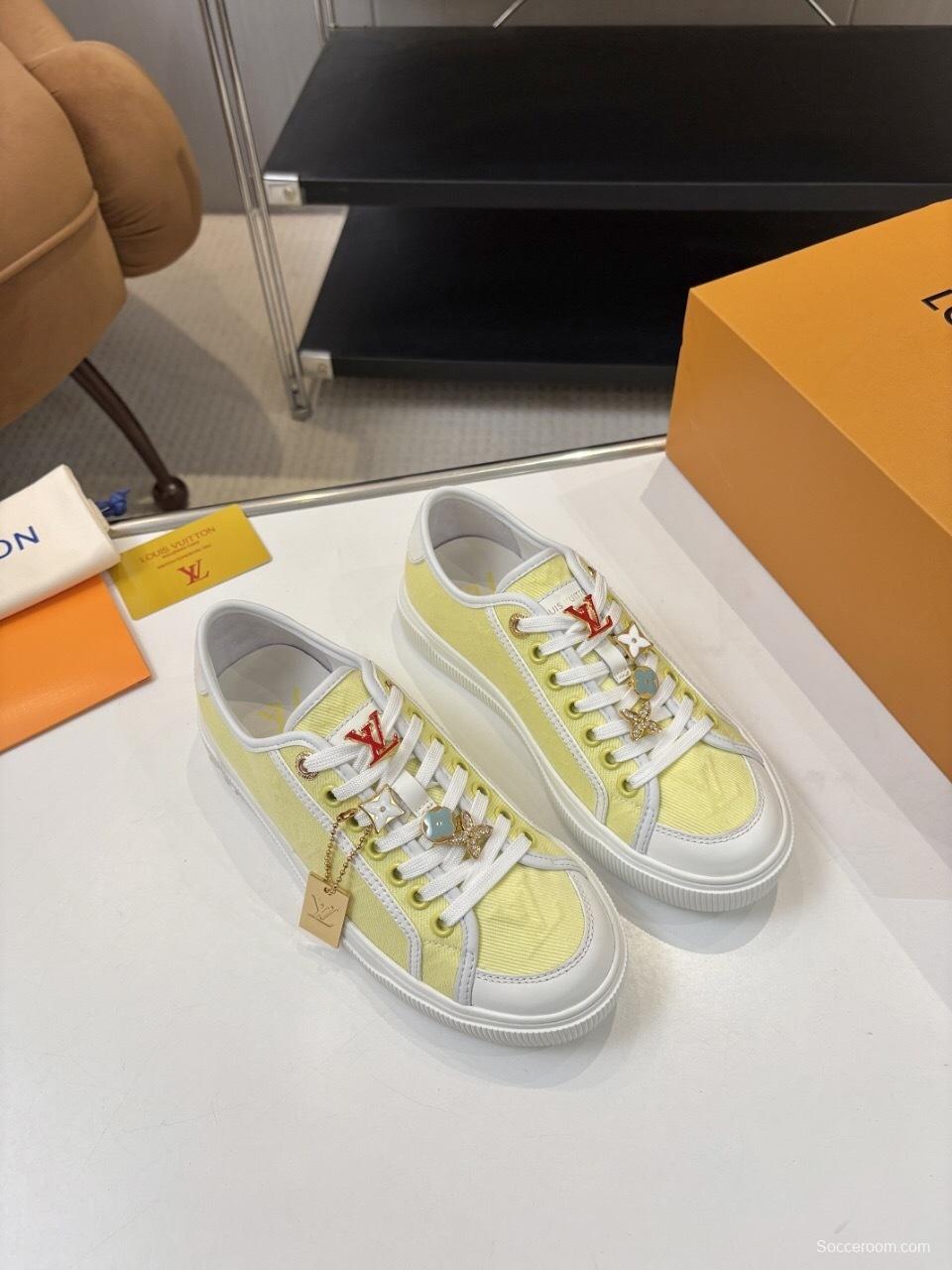Louis Vuitton Lagoon Series Monogram Denim Sneakers - AS00300