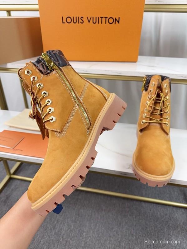 Timberland 6-Inch Monogram Ankle Boots Waterproof Suede Collaboration - LY00380