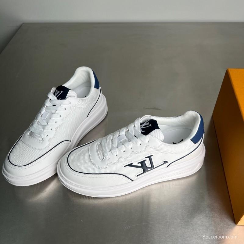 Lv Beverly Hills Low Top Fashion Sneakers Men's Shoes - YC