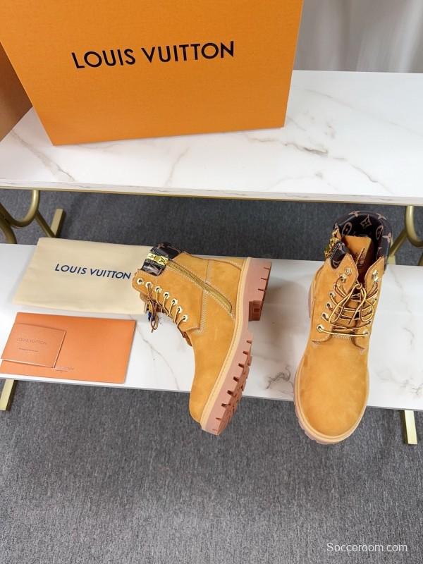 Timberland 6-Inch Monogram Ankle Boots Waterproof Suede Collaboration - LY00380