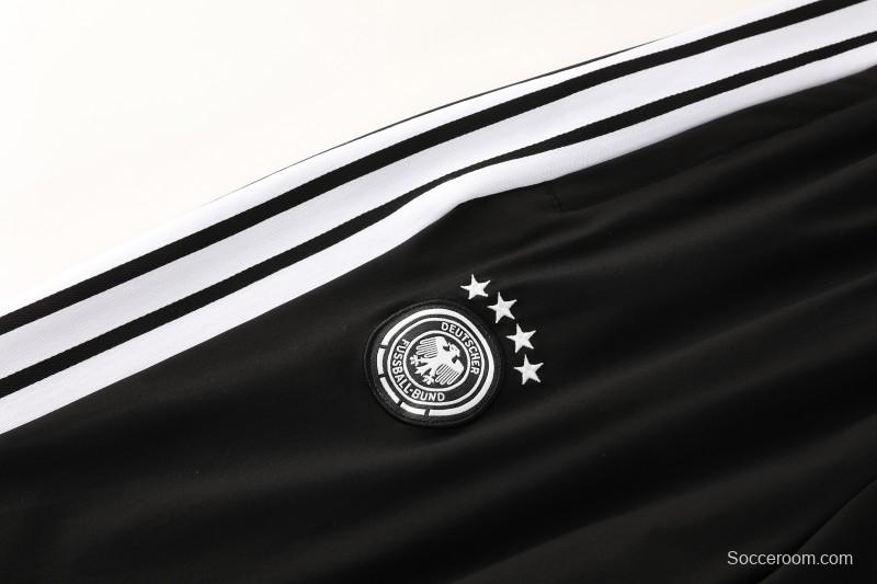 2026 Germany Black Full Windbreaker + Long Pants