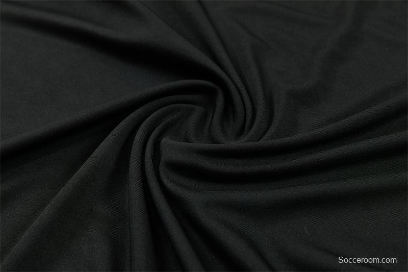 2026 Netherlands Black & Orange  Half Zipper Jacket Tracksuit + Long Pants