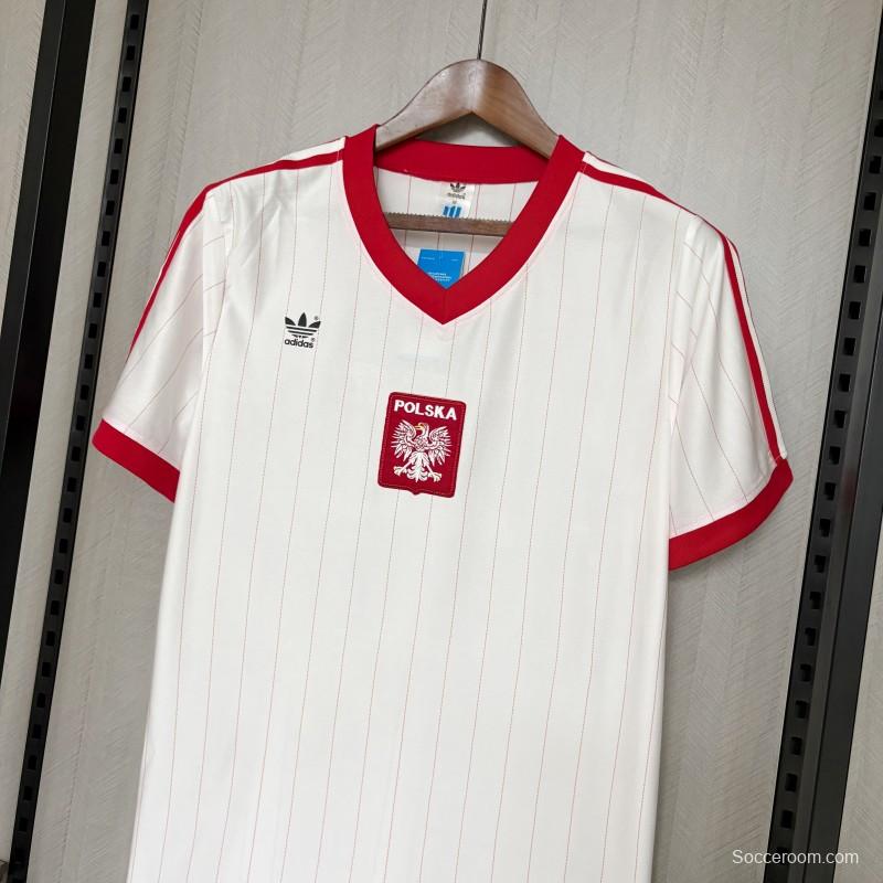 1982 Retro Poland Home Jersey