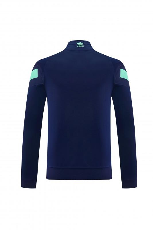 2026/27 Adidas Originals Navy Blue Full Zipper Jacket Tracksuit + Long Pants