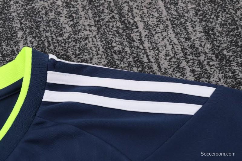 Retro Kids 10/11 Real Madrid Away Navy Jersey