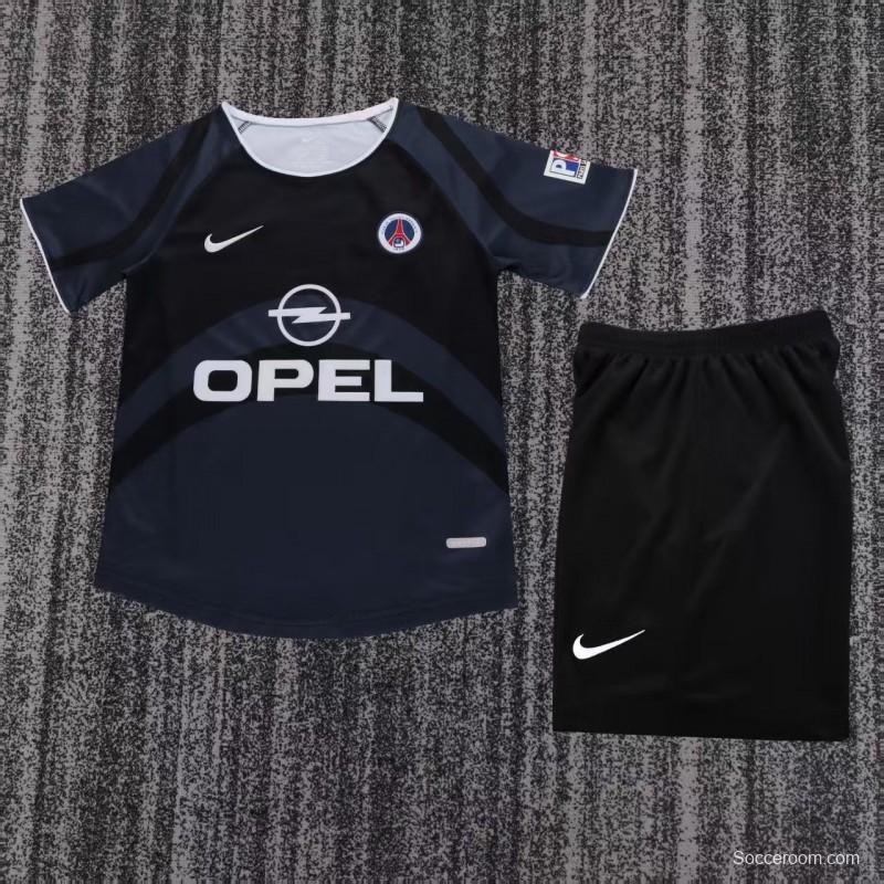 Retro 01/02 Kids PSG/Paris Saint-Germain Third Jersey
