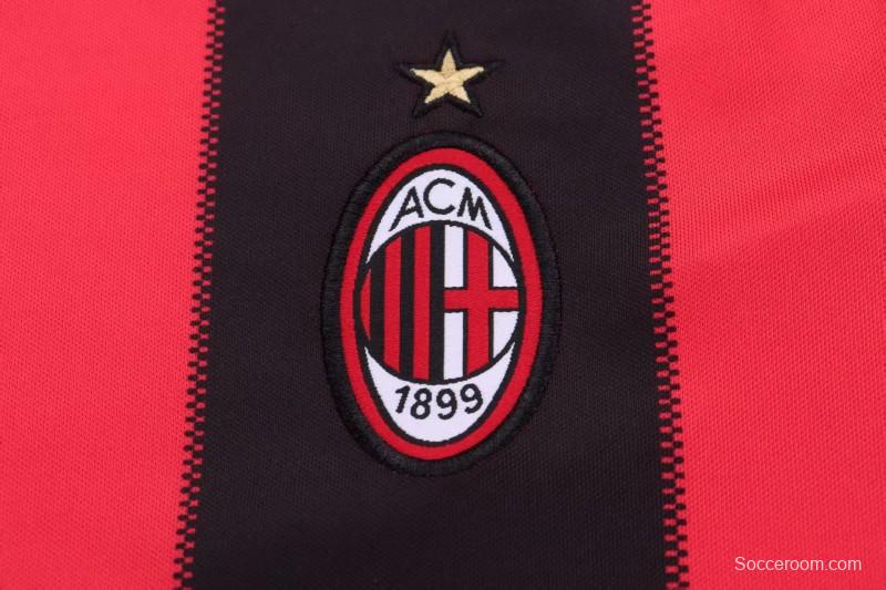 Retro 11/12 Kids AC Milan Home Jersey
