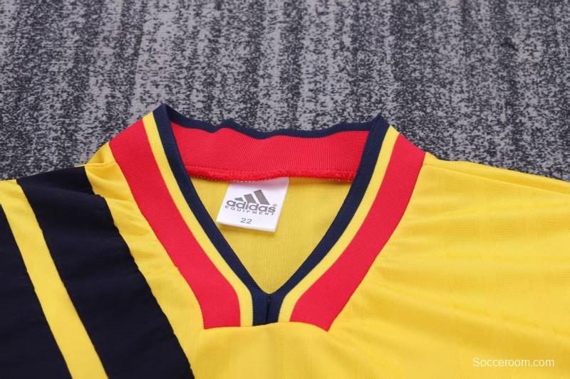 Retro 1993/94 Kids Arsenal Yellow & Black Away Jersey