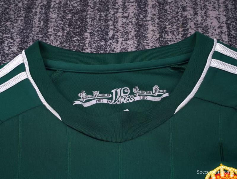 Retro 12/13 Kids Real Madrid Third Green Jersey