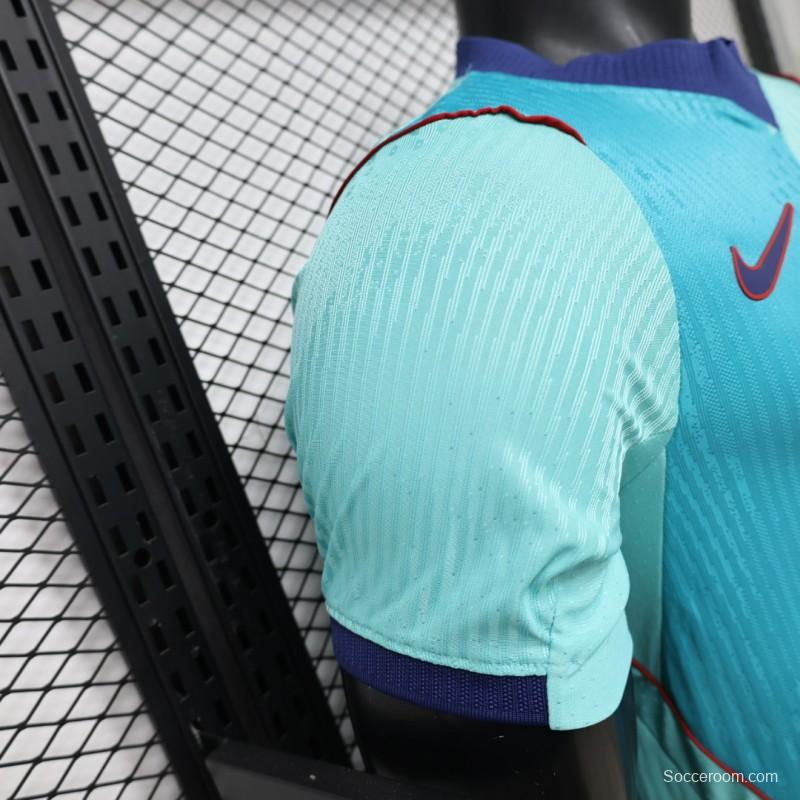 Player Version 26/27 FC Barcelona Teal & Aqua BlueThird Jersey