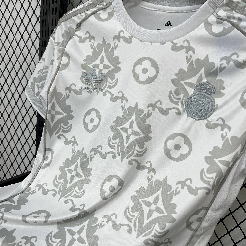 2025/26 Mens Real Madrid Louis Vuitton Joint Edition Jersey