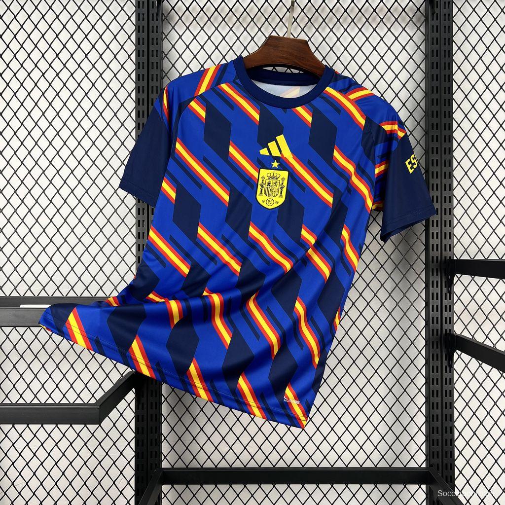 2026 Mens Spain World Cup Pre-match Jersey