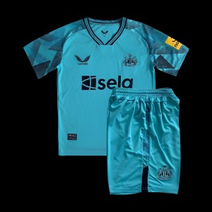 23/24 Kids Newcastle United Blue Goalkeeper Jersey