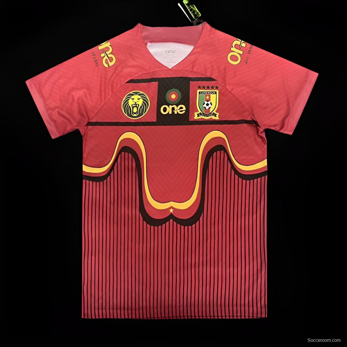 2023 Cameroon Red Jersey