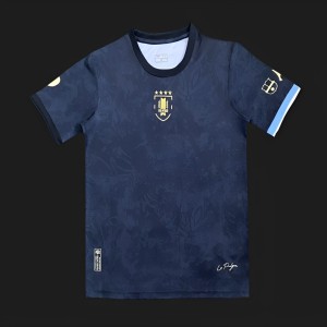 4 Stars 2023 Uruguay x La Pulga Navy Special Jersey