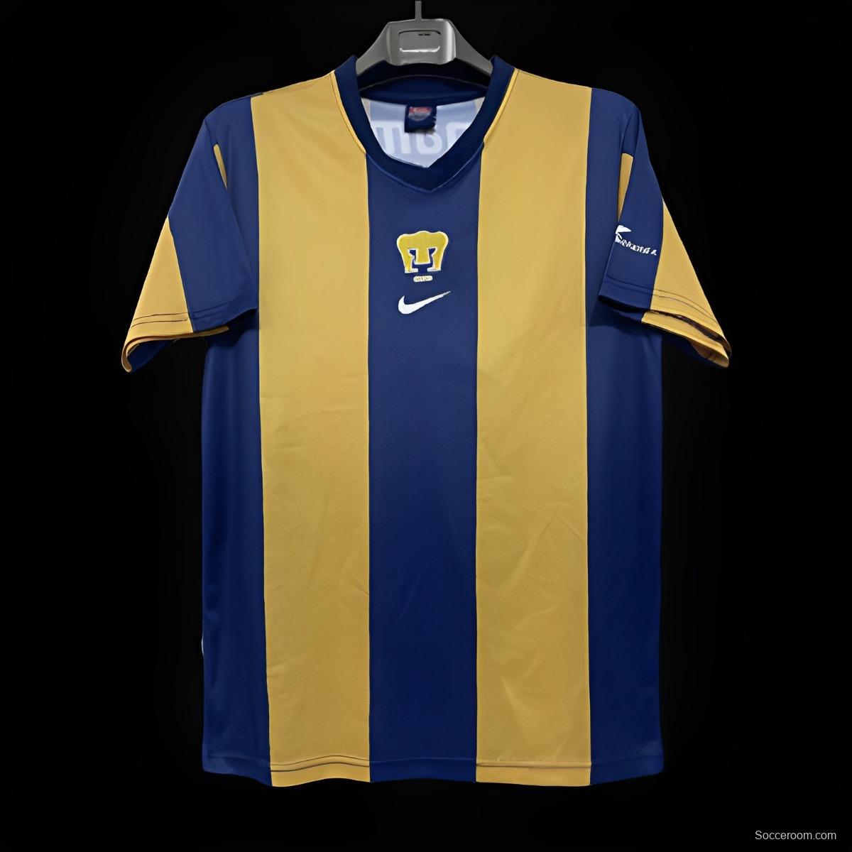 Retro 00/01 Pumas UNAM Home Jersey