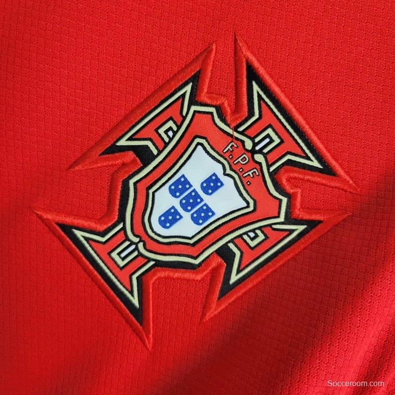 2024 Portugal Home Jersey