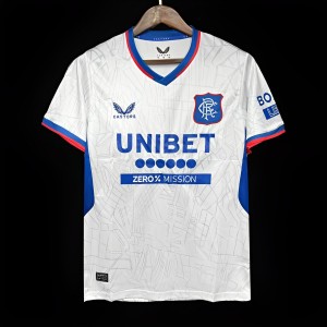 24/25 Glasgow Rangers Away White Jersey