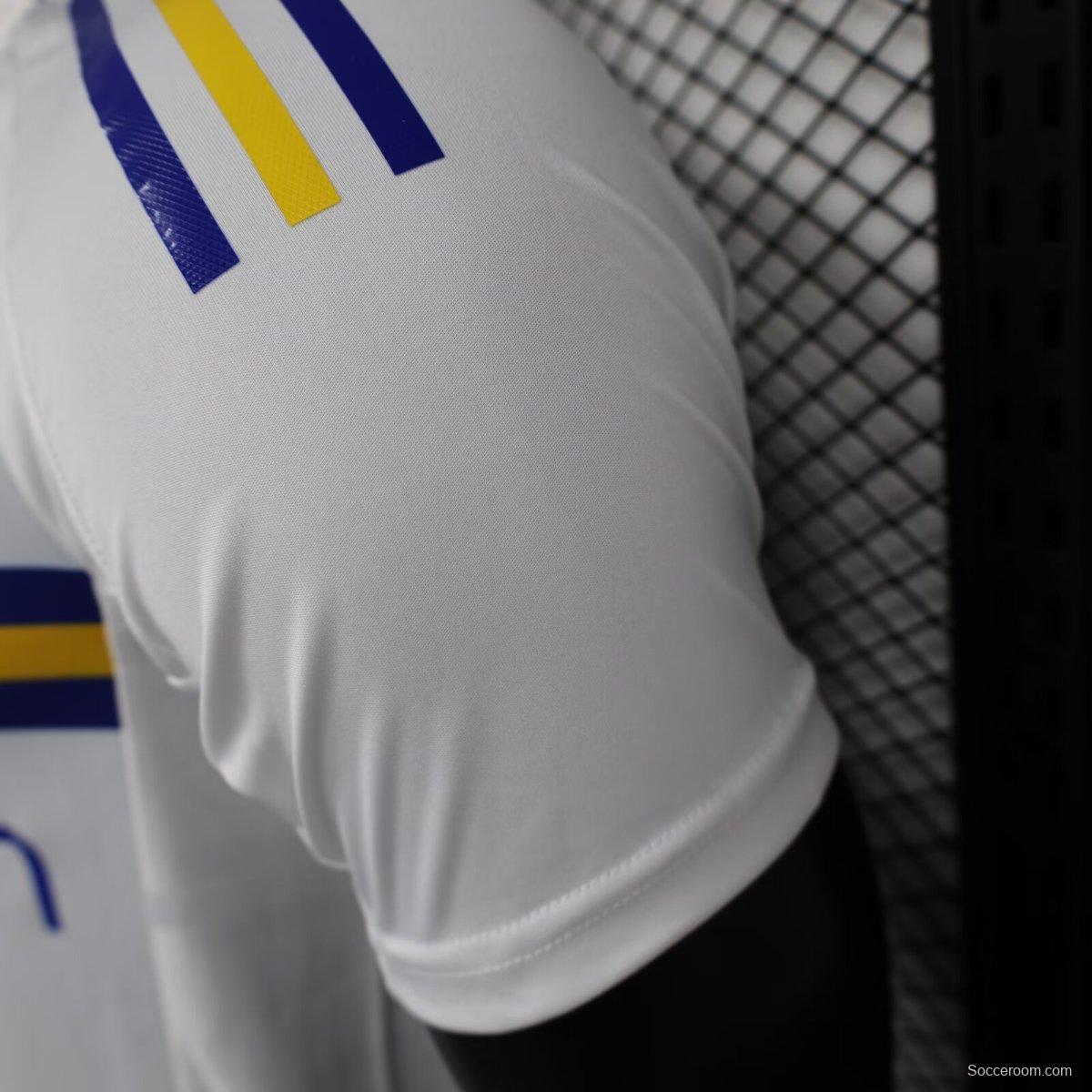 Player Version 24/25 Boca Juniors Away White Jersey