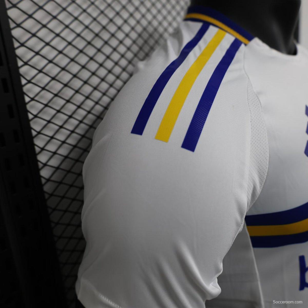 Player Version 24/25 Boca Juniors Away White Jersey