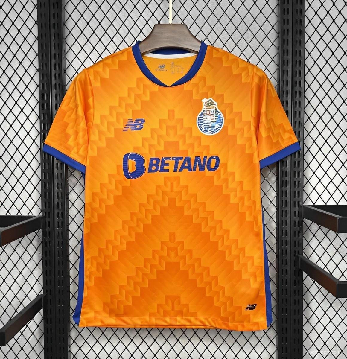 24/25 FC Porto  Away Orange Jersey