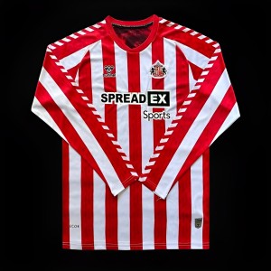 24/25 Sunderland Home Long Sleeve Jersey