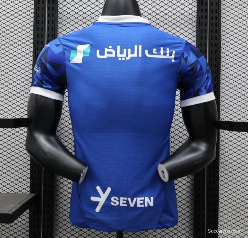 Player Version 24/25 Al Hilal Home Jersey