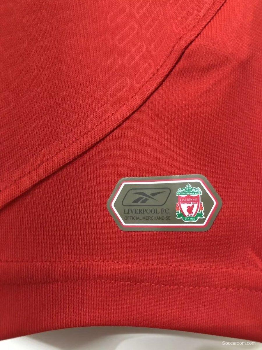 Retro 04/05 Liverpool Home Long Sleeve Jersey