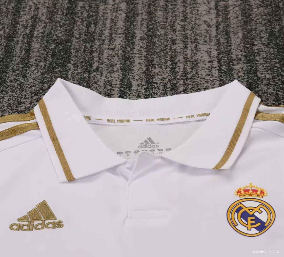 Retro Kids 11/12 Real Madrid Home Jersey