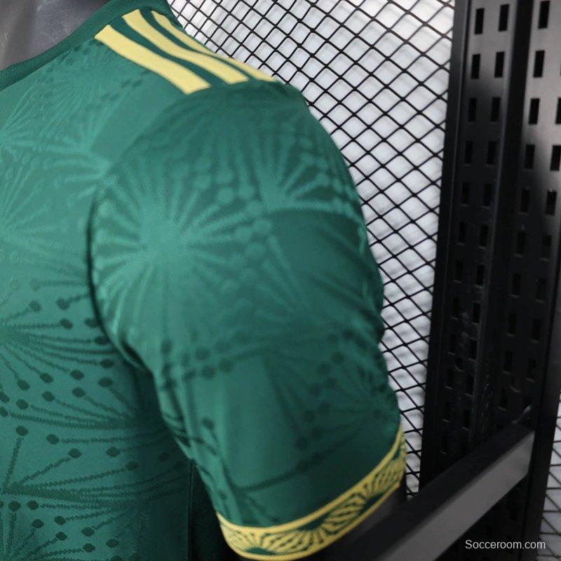Player Version 2025 Mexico Gold Cup Green Special Jersey