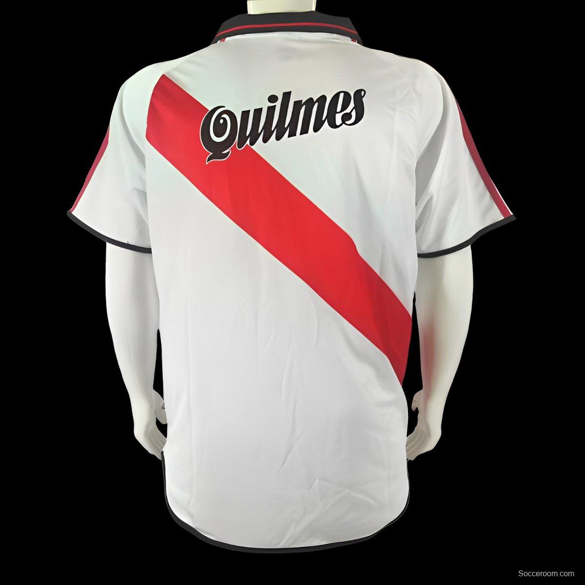 Retro 00/01 River Plate Home Jersey