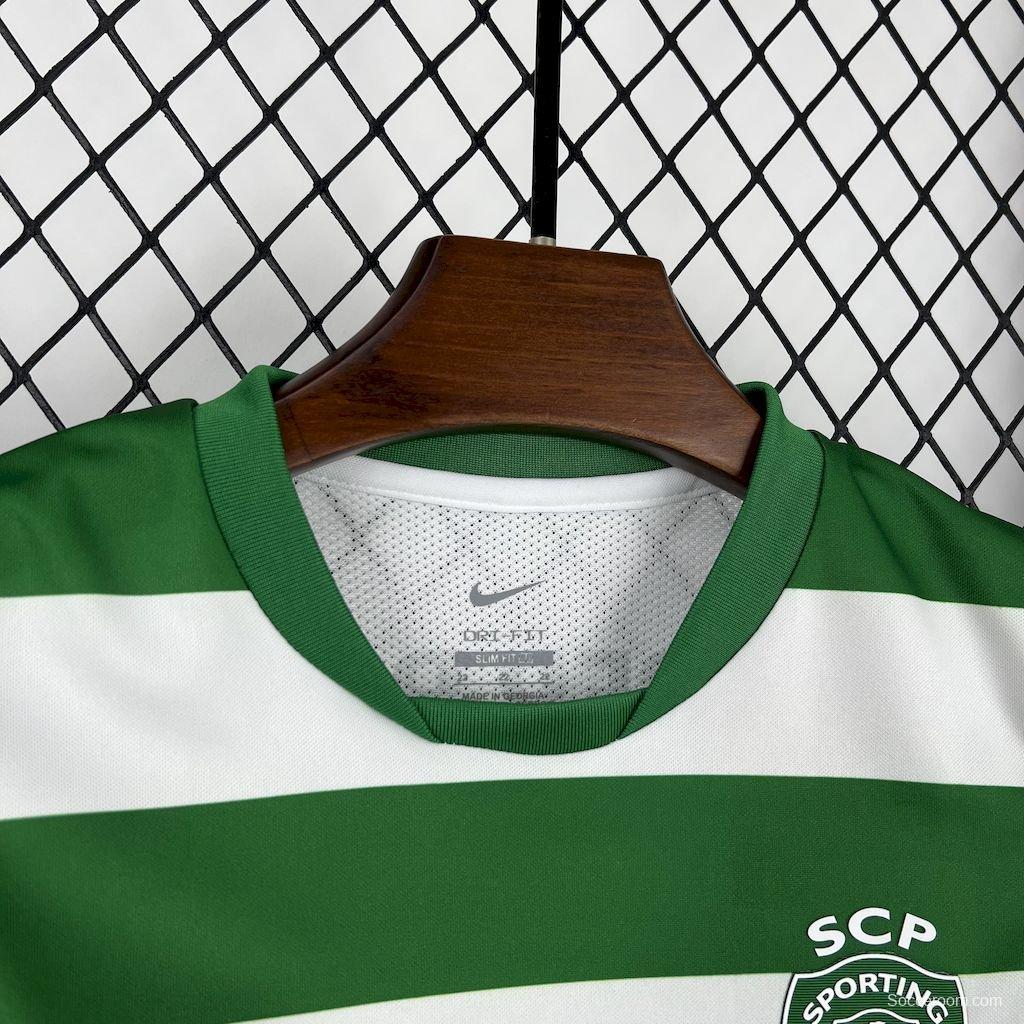25/26 Kids Sporting Lisbon Home Jersey