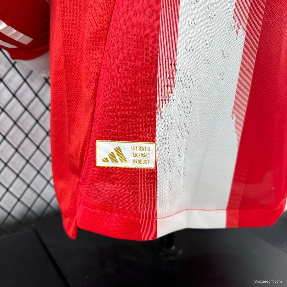 Player Version 25/26 Bayern Munich Home Long Sleeve Jersey