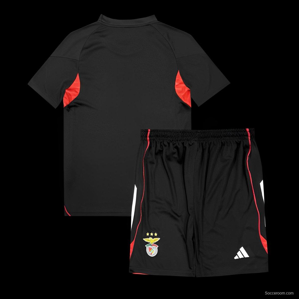 25/26 Kids Benfica BLACK Pre-Match Jersey
