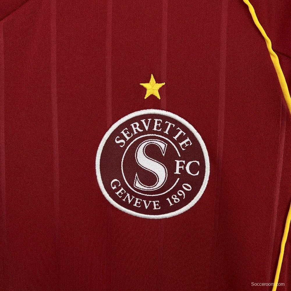 25/26 Switzerland Club Servette Home Jersey