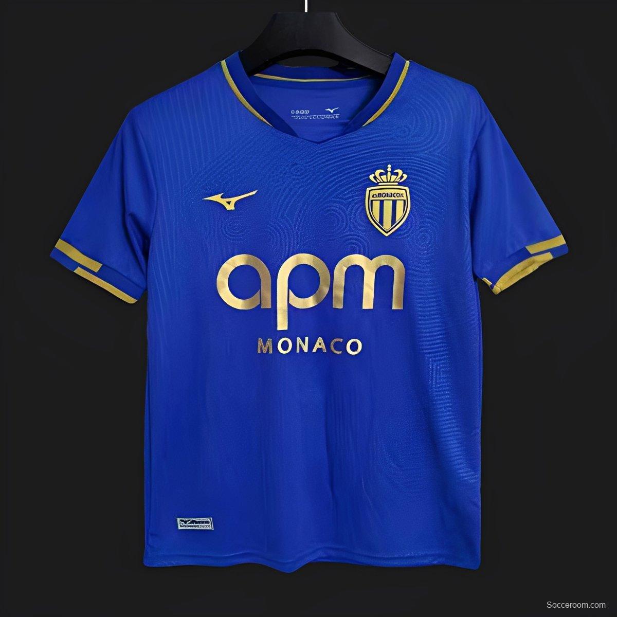 25/26 Monaco Away Blue Jersey