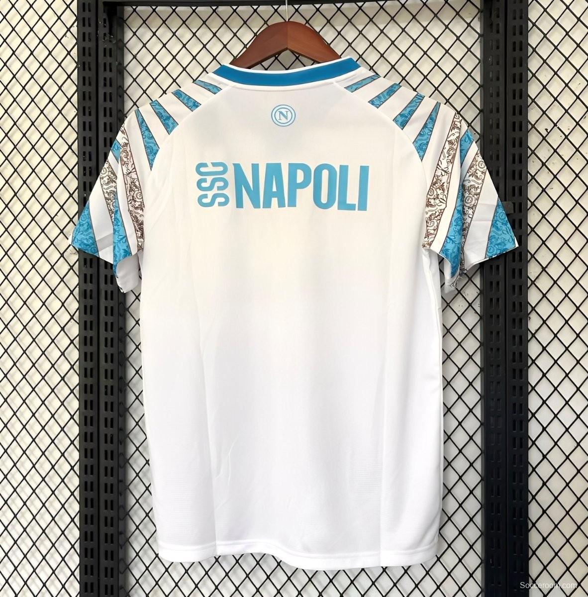 25/26 Napoli WHITE Pre-Match Jersey