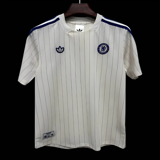25/26 Chelsea Adidas Original Terrace Icons WHITE Jersey