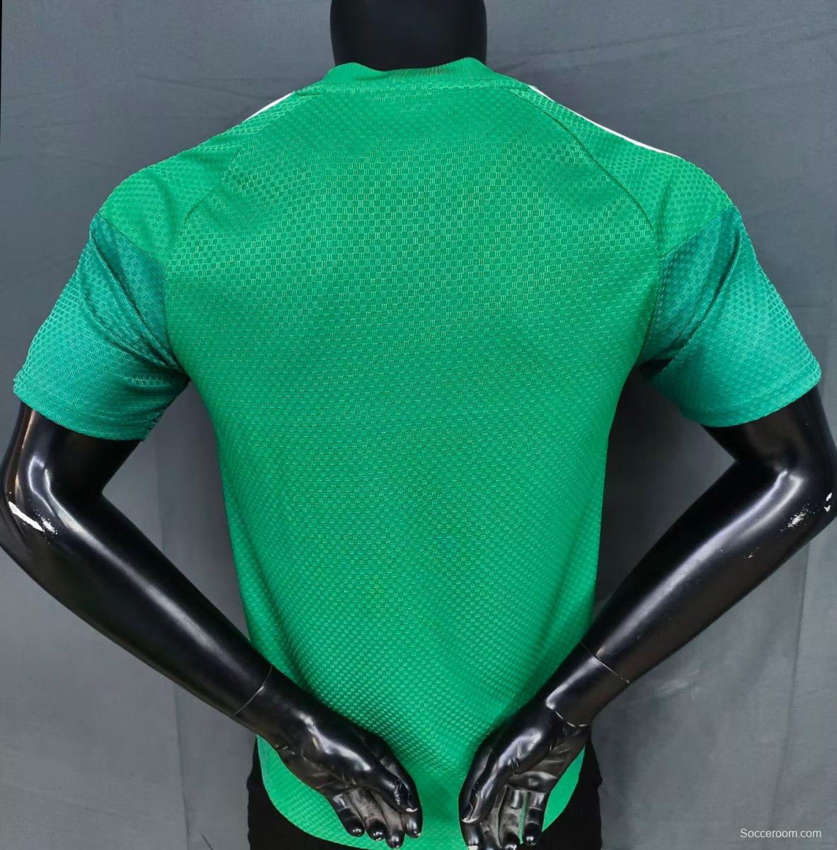 Player Version 2026 Algeria Green Jersey