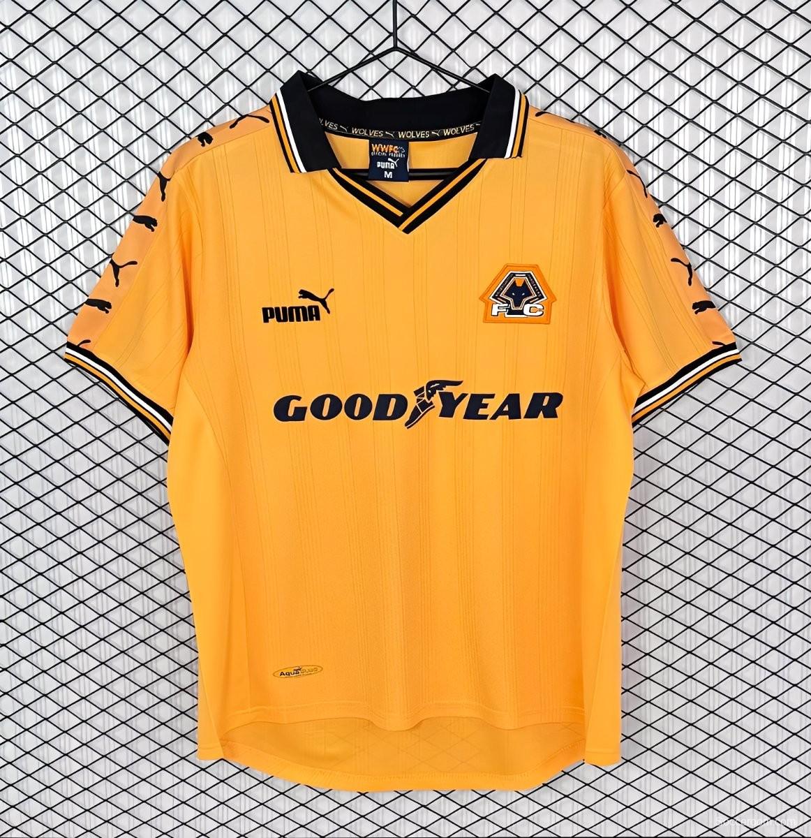Retro 98/99 Wolverhampton Wanderers Home Jersey