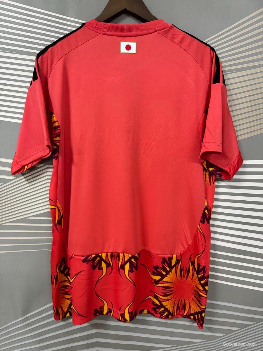 2026 Japan Red Goalkeeper Jersey